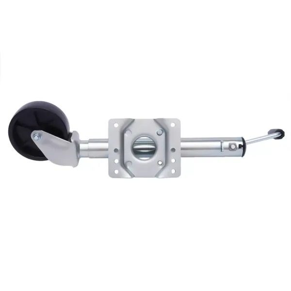 Rueda jockey automática para remolque 60 mm Plegable con rodamiento de llanta de acero Carga 1200 lb Rueda jockey Rueda jockey automática para remolque 60 mm Plegable con rodamiento de llanta de acero Carga 1200 lb Rueda jockey